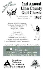 Linn County Golf Classic poster