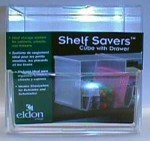 Shelf Savers Cube w/ Drawer packaging prototype