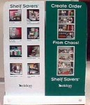Shelf Savers pallet, display side