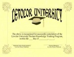 Levolor University diploma