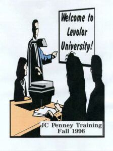 Levolor University, JC Penney training, cover