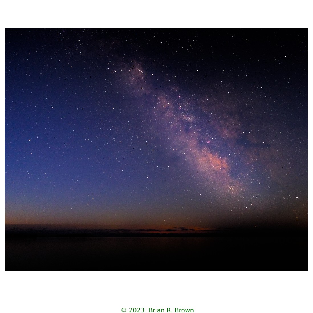 Photograph: Milky Way Over Baileys Harbor.
